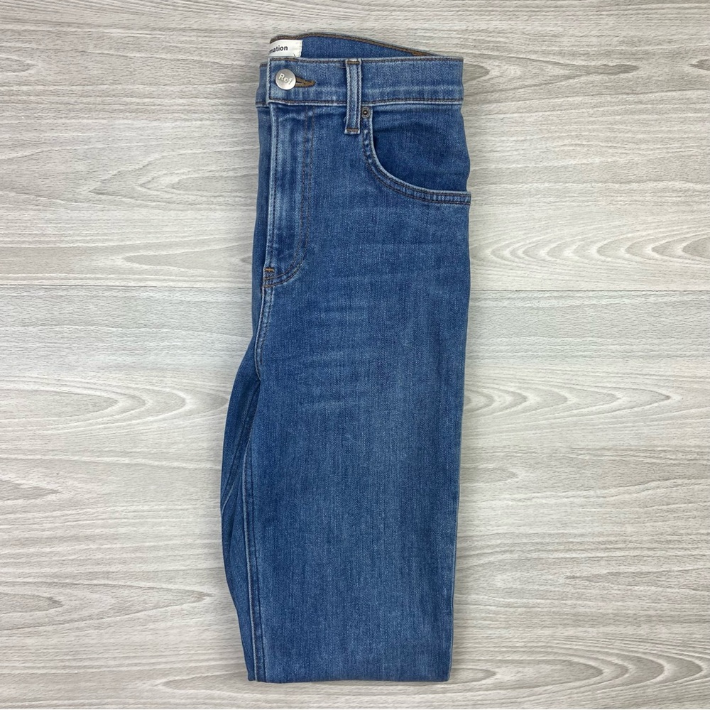 Reformation Darwin High Rise Skinny Jeans Size 25 Organic cotton blend - Picture 5 of 13
